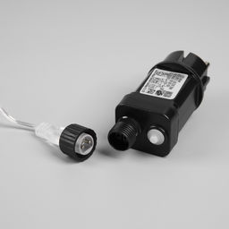 Гирлянда Мишура 20 м роса, IP44, серебристая нить, 600 LED, 8 режимов, свечение белое, 18 В - Luazon lighting фото 5