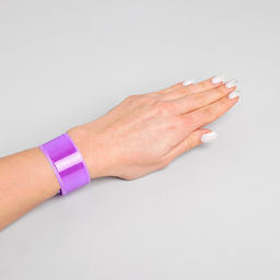 Цена за 12 шт. Браслет светоотражающий, 22 см, цвета МИКС - Simaland фото 2