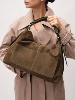 Сумка Andrea DBR 31374 тундра/велюр фото 2