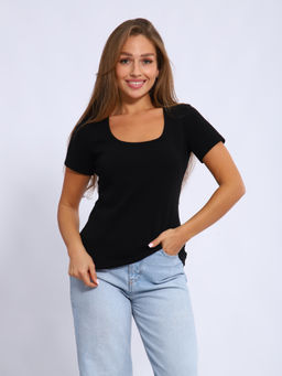 Футболка женская 6-203 (чёрный)