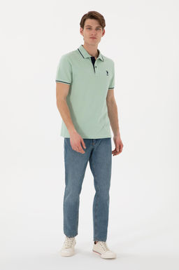 Erkek Su Ye_ili Basic Ti__rt Sepette S_rpriz _ndirim - U.s. polo assn фото 5