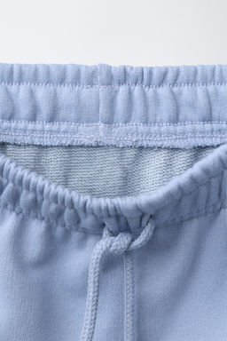 PLUSH WIDE-LEG JOGGING TROUSERS - Zara фото 3