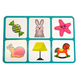 Настольная игра для детей на логику «Умное лото. Контуры», 2 игрока, 3+