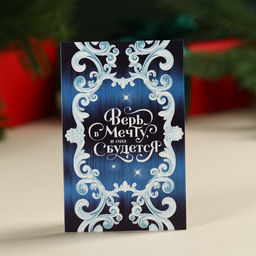 Подарочный набор Волшебного Нового года: чай чёрный со вкусом: пряный апельсин 50 г., молочный шоколад 70 г., кружка 300 мл., открытка - Фабрика счастья фото 5