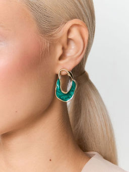 10206220353 Серьги жен. Gala зеленый - Concept club фото 2