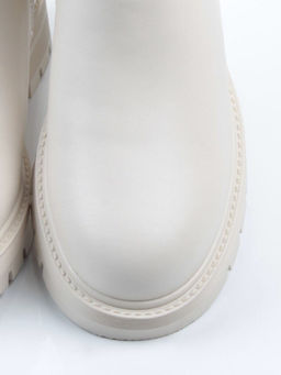 04-PAT177-2Z MILK Ботинки зимние женские (натуральная кожа, 100% шерсть)