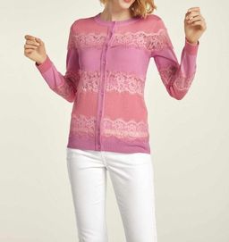 Кардиган. розовый