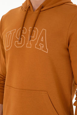 Мужской базовый свитшот кокосового цвета - U.s. polo assn фото 7