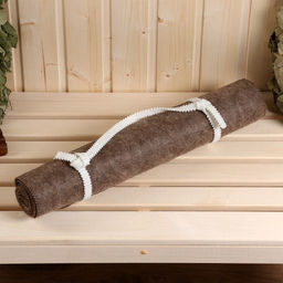 Лежак для бани Классический, войлок, темный, 150х50см - Добропаровъ фото 17