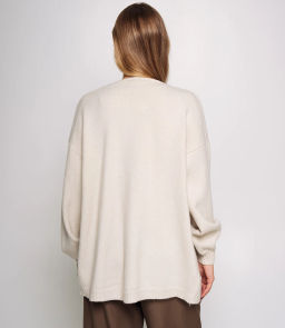 Кардиган+топ #КТ0725, бежево-серый - Dommod фото 3