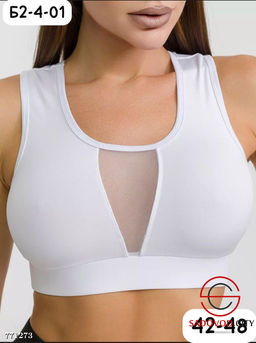 Женский однотонный топ