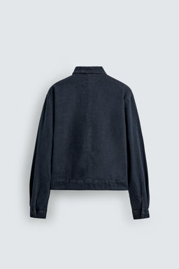 SOBRECAMISA DENIM LIGERO / ?ndigo