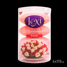 Мыло Туалетное "Royal Lexi" 4*110гр Романтический (банка)