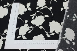 Перкаль Премиум (Digital) Искусство теней цв.черный, ш.1.45м, хлопок-100%, 95гр/м.кв - Купава фото 4