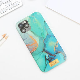 Чехол для iPhone 12, 12 PRO Голубой камень