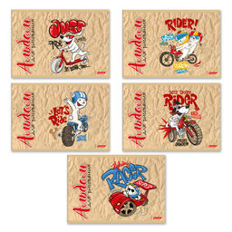 Светоч 8АЛСК4_1_3_9 Альбом для рисования 100 г/м2 A4 29 х 20.5 см 20 шт. на скобе 8 л. 000679 Райдер