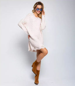 Джемпер #КТ853 (2), кремовый