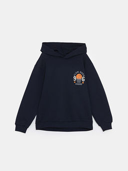 Kap??onlu Erkek ?ocuk Sweatshirt