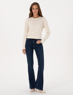 Lacivert Jean Pantolon