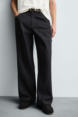 BAGGY FIT CARPENTER JEANS - Zara фото 5