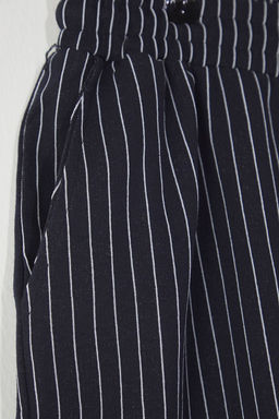 TRENDYOL MAN Buyuk Beden Siyah Regular Rahat Cizgili %100 Pamuk Sort TMNSS23SR00045 - Trendyolmilla фото 4