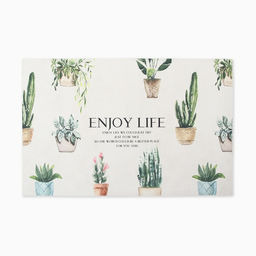 Набор ковриков для кухни «Этель» Enjoy, 2 шт., 38×58 см, 38×118 см