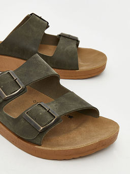 ?ift Bantl? Erkek Terlik