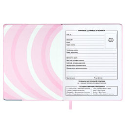 Дневник школьный арт. 68684 / 15 ПАСТЕЛЬНЫЙ КОТ