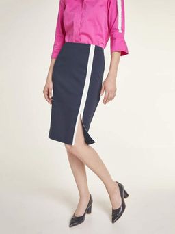 Юбка, темно-синяя