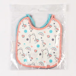 Цена за 3 шт. Нагрудник детский Крошка Я, 17х20 см цвет МИКС (фасовка 3 шт)  фото 6