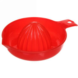 Цена за 5 шт. Соковыжималка пластиковая для цитрусовых с ручкой 19*14*4,5см, цвета микс