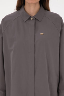 Kad_n Gri Uzun Kollu G_mlek - U.s. polo assn фото 6