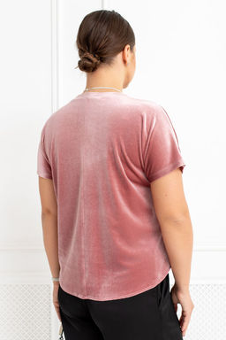 Блузка ТБ-97 пыльная роза - Angelika фото 6