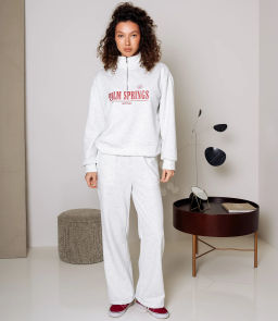 Спортивный костюм #КТ8778, светло-серый меланж