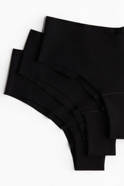 Pack 3 bragas hipster de algod?n efecto invisible - H&m фото 4
