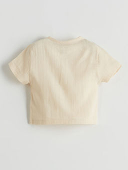 Bisiklet Yaka Erkek Bebek Ti??rt