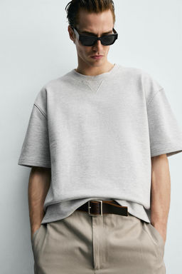 SUDADERA CREWNECK BOXY FIT / Gris vigor? - Zara фото 5