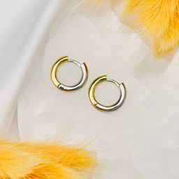 Швензы серьги "Конго" позолоченные