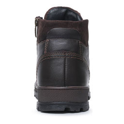 1H9854 МУЖ Ботинки нат.кожа шерсть ТЭП - Юничел фото 2