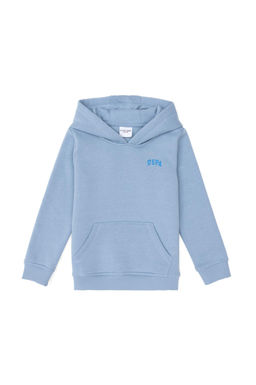 Голубой базовый свитшот для мальчика Неожиданная скидка в корзине