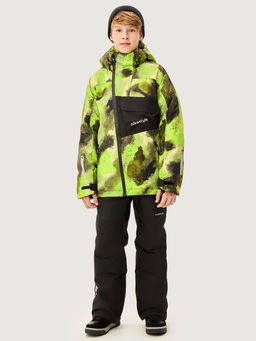 Костюм 7з2726 лайм/черный