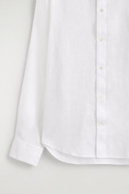 CAMISA DE LINO RELAXED FIT - H&m фото 6