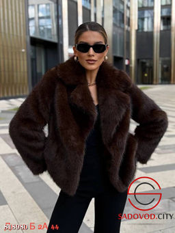 Шуба женская из искусственного меха