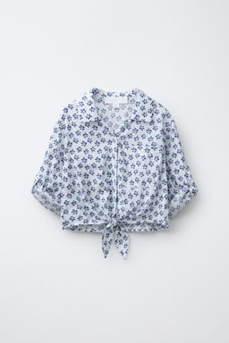 KNOT PRINT SHIRT