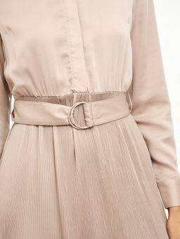 платье розовое с поясом - Glenfield фото 9