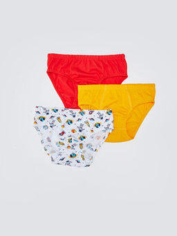 Pamuklu Erkek ?ocuk K?lot 3l?