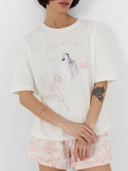 КОМПЛЕКТ ЖЕНСКИЙ (ДЖЕМПЕР, ШОРТЫ)