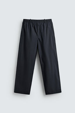 PANTAL?N RELAXED FIT RELIEVE / Negro - Zara фото 7