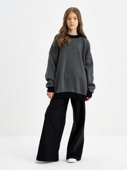 Черный джемпер для мальчика