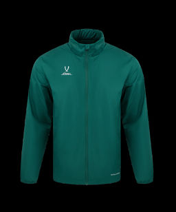 Куртка ветрозащитная JOGEL DIVISION PerFormPROOF Shower Jacket, темно-зеленый, детский  фото 2